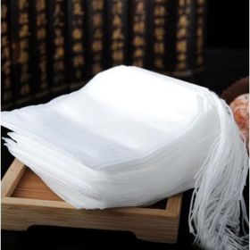 Lot NonWoven Fabric Teabags Empty Tea Bags With String Heal Seal Filter Paper For Herb Tea (Option: Default)